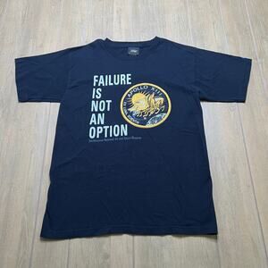 Apollo 13 Failure Is Not an Option T-Shirt Smithsonian NASA USA Medium Y2K